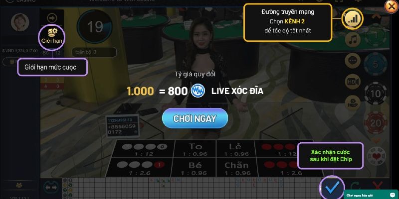 Xóc đĩa - Game Casino hấp dẫn tại Go666