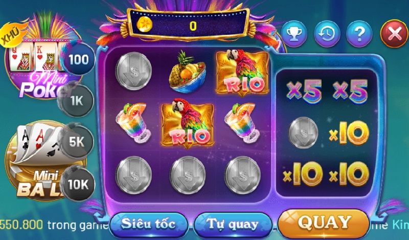 Rio đơn giản khi chơi game