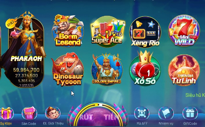 Golden Empire - Game slot đổi thưởng theo chủ đề Vương quốc Ai Cập